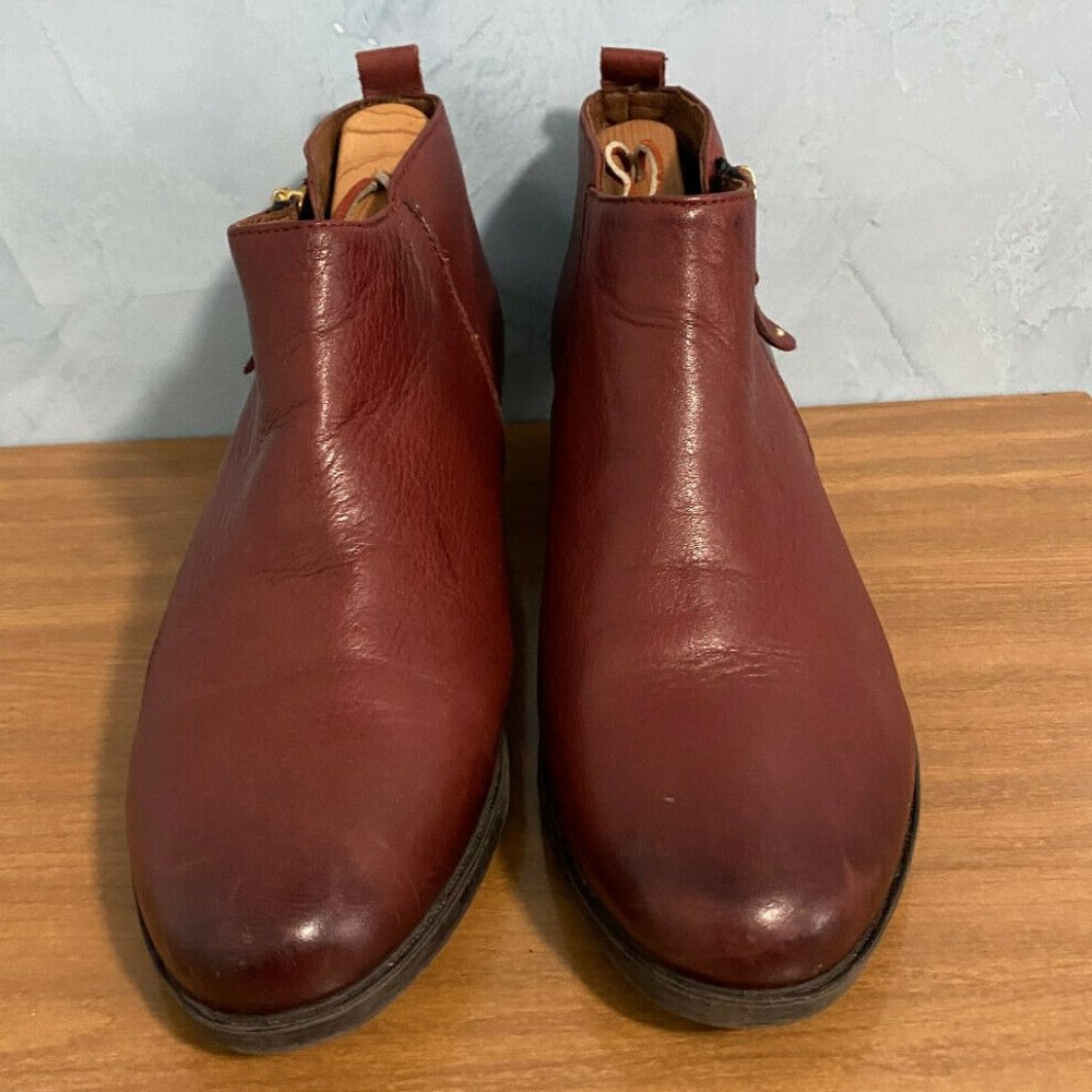 Eric Michael Red‎ Boots Made In Portugal Size 38